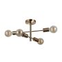 Italux PIANSI PND-4025-4-HBR Visilica 4x40W/E27 IP20