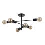 Italux PIANSI PND-4025-6-BL Visilica 6x40W/E27 IP20
