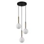Italux Ravena PND-2324-3A GD+OPAL Visilica 3x10W/E27 IP20