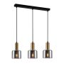 Italux SANTIA PND-65342-3-BRO+SG Visilica 3x40W/E27 IP20