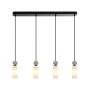 Italux Santos PND-95331-4-BK Visilica 4x40W/G9 IP20
