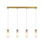 Italux Santos PND-95331-4-BRSS Visilica 4x40W/G9 IP20