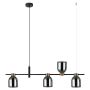 Italux SERVIO PND-66892-4-BK-SG Visilica 4x40W/E14 IP20