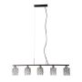 Italux Simona PND-40814-5-BK-HBR Visilica 5x40W/E14 IP20