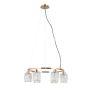 Italux Simona PND-40814-6-HBR Visilica 6x40W/E14 IP20
