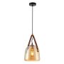 Italux Solta PND-24342-1-BK-AMB Visilica 1x40W/E27 IP20