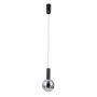 Italux Strela PND-34378-1S-BK Visilica 1x5W/LED 3000K 459lm IP20