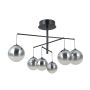Italux Velada PND-34381-6-BK Visilica 6x30W/LED 3000K 2010lm IP20