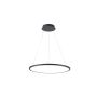Italux Vinola PND-56135B-040RPC-BK-3KS4K Visilica 1x24W/LED 3000K|4000K 1920lm IP20
