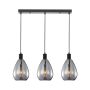 Italux Zulo PND-27812-3-BK-SG Visilica 3x40W/E27 IP20
