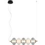 Italux Testa PND-84938-4-BK Visilica 1x19W/LED 3000K 1200lm IP20