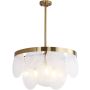 Step Into Design AURORA ST-9513 BRASS Stropna svjetiljka 3x40w/E14 IP20