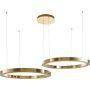 Step Into Design CIRCLE 2in1 DN924-80+80 gold Visilica 2x80W/LED 3000K 6400lm IP20