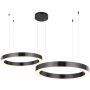 Step Into Design CIRCLE 2in1 ST-8848-40+60 black Visilica 2x53W/LED 3000K 5035lm IP20