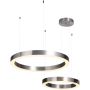 Step Into Design CIRCLE 2in1 ST-8848-40+60 nickel Visilica 2x53W/LED 3000K 5035lm IP20