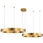 Step Into Design CIRCLE 2in1 ST-8848-60+80 brass Visilica 2x72W/LED 3000K 6840lm IP20