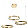 Step Into Design CIRCLE 3in1 DN924-60+60+60 gold Visilica 3x80W/LED 3000K 9000lm IP20