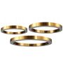 Step Into Design CIRCLE 3in1 ST-8848-40+60+80 brass Visilica 3x93W/LED 3000K 8835lm IP20