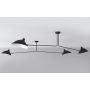 Step Into Design CRANE P8702 Stropna svjetiljka 2x40w/E14 IP20