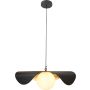 Step Into Design ENZO ST-F22020601-D80 black Visilica 1x40w/E27 IP20