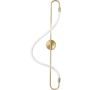Step Into Design ESSA ST-B3554 gold Zidna svjetiljka 1x9W/LED 3000K 720lm IP20