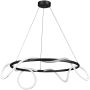 Step Into Design FANTASIA ST-9282R/D60 black Visilica 2x34W/LED 3000K 2720lm IP20