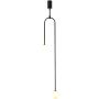 Step Into Design LOOP ST-8928S black Stropna svjetiljka 2x20W/G9 IP20