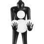 Step Into Design WOMAN DN433-F black Podna svjetiljka 4x40w/E27 IP20