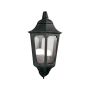 Elstead Lighting PARISH PR7-BLACK Zidna svjetiljka 1x60W/E27 IP44