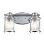 Quintiesse ASHLAND BAY QN-ASHLANDBAY2-PC-BATH Zidna svjetiljka 2x60W/E27 IP44