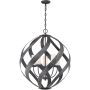 Quintiesse BLACKSMITH QN-BLACKSMITH-5P-OBK Visilica 5x40W/E14 IP44