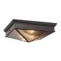 Quintiesse Cairo QN-CAIRO-F-M-UBZ-CR plafon 2x40W/E27 IP20