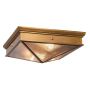 Quintiesse Cairo QN-CAIRO-F-M-VBS-CR plafon 2x40W/E27 IP20