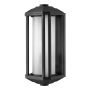 Quintiesse CASTELLE QN-CASTELLE-M-BLK Zidna svjetiljka 1x60W/E27 IP44