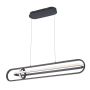 Quintiesse Demark QN-DEMARK-LP-BK Visilica 1x58W/LED 3000K 2900lm IP20
