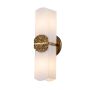Quintiesse Elan QN-ELAN-2WB-DG-OPAL kinkiet 2x4W/G9 800lm 3000K IP44