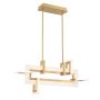 Quintiesse Inizio QN-INIZIO-LP-S-BG Stropna svjetiljka 1x46W/LED 3000K 2086lm IP20