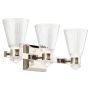 Quintiesse KAYVA QN-KAYVA3-PN Zidna svjetiljka 1x18W/LED 3000k 1440LM IP44