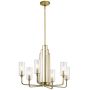 Quintiesse KIMROSE QN-KIMROSE6-BNB Luster 6x40W/E14