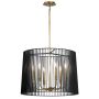 Quintiesse LINARA QN-LINARA-6P-BK Luster 6x60W/E14