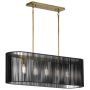 Quintiesse LINARA QN-LINARA-ISLE-BK Visilica 5x60W/E27