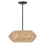 Quintiesse Luca QN-LUCA-P-S-BK-CAM lampa wisząca 3x40W/E14 IP20