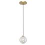 Quintiesse Marni QN-MARNI-1P-NBR lampa wisząca 1x5W/LED 250lm 3000K IP20