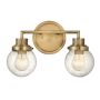 Quintiesse POPPY QN-POPPY2-HB-BATH Zidna svjetiljka 2x60W/E27 IP44
