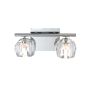 Quintiesse REGALIA QN-REGALIA2-PC-BATH Zidna svjetiljka 2x3W/G9 3000k 600LM IP44