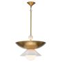 Quintiesse Saucer QN-SAUCER-4P-L-AB-OPAL lampa wisząca 3x40W/E14 IP20
