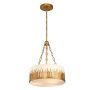 Quintiesse Sawgrass QN-SAWGRASS-2P-DG-O lampa wisząca 2x60W/E27 IP20