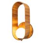 Quintiesse Sfera QN-SFERA-WB-L-TEAK Zidna svjetiljka 1x40W/E27 IP20