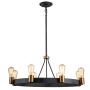 Quintiesse SILAS QN-SILAS-8P-DZ Luster 8x60W/E27