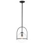 Quintiesse SOMERSET QN-SOMERSET-P-C-BK Visilica 1x60W/E27
